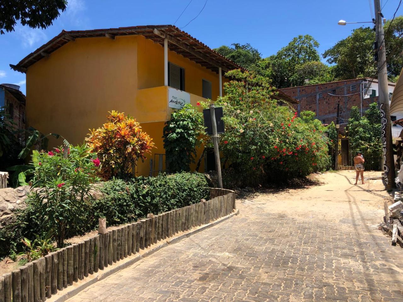 Pousada E Camping America Morro de São Paulo Exterior foto